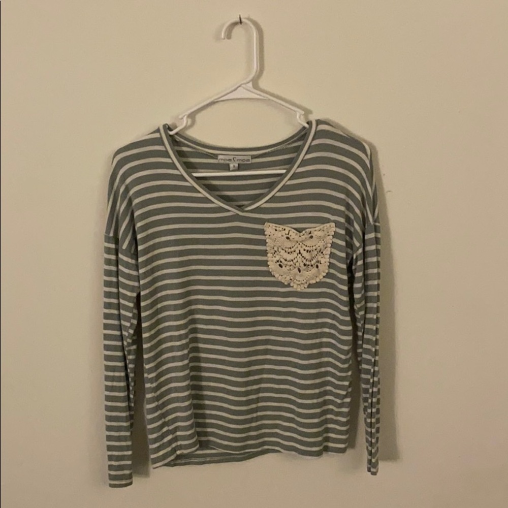 Striped Olive Shirt
